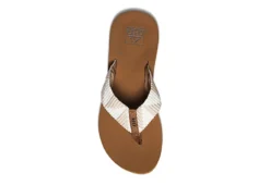 Reef Womens Spring Woven Flip Flop Sandal - Tan -Heydude Shoes Store US 01 202598 02