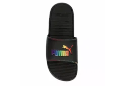 Puma Womens Cool Cat Rainbow Slide Sandal - Black -Heydude Shoes Store US 01 202625 05
