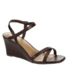 Michael By Michael Shannon Womens Lulu Wedge Sandal - Espresso -Heydude Shoes Store US 01 202628 00