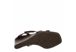 Michael By Michael Shannon Womens Lulu Wedge Sandal - Espresso -Heydude Shoes Store US 01 202628 06