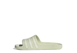 Adidas Womens Adilette Aqua Slide Sandal - Pale Green -Heydude Shoes Store US 01 202665 02