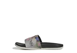 Adidas Womens Adilette Comfort Slide Sandal - Grey -Heydude Shoes Store US 01 202669 02