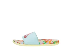 Adidas Womens Adilette Comfort Slide Sandal - Aqua -Heydude Shoes Store US 01 203097 03