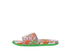 Adidas Womens Adilette Comfort Slide Sandal - Purple -Heydude Shoes Store US 01 203100 03