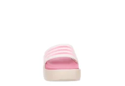 Adidas Womens Adilette Platform Slide Sandal - Pink 11 Adidas Womens Adilette Platform Slide Sandal - Pink -Heydude Shoes Store US 01 203101 02