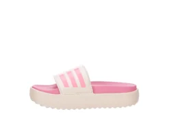 Adidas Womens Adilette Platform Slide Sandal - Pink 12 Adidas Womens Adilette Platform Slide Sandal - Pink -Heydude Shoes Store US 01 203101 03