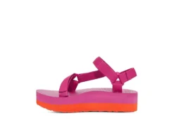 Teva Womens Flatform Universal Platform Outdoor Sandal - Fuschia -Heydude Shoes Store US 01 203150 02