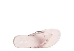 Sperry Womens Seafish Iridescent Sparkle Flip Flop Sandal - Blush -Heydude Shoes Store US 01 203196 04