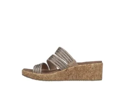 Skechers Womens Beverlee Always Classy Wedge Sandal - Rose Gold -Heydude Shoes Store US 01 203241 02