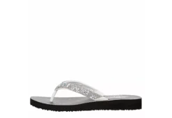 Skechers Womens Love Letter Flip Flop Sandal - White 12 Skechers Womens Love Letter Flip Flop Sandal - White -Heydude Shoes Store US 01 203261 03