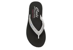 Skechers Womens Love Letter Flip Flop Sandal - White 14 Skechers Womens Love Letter Flip Flop Sandal - White -Heydude Shoes Store US 01 203261 05