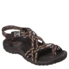 Skechers Womens Reggae Irie Mon Trail Grazer Outdoor Sandal - Chocolate -Heydude Shoes Store US 01 203282 00