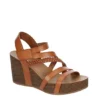 Xappeal Womens Maggy Wedge Sandal - Cognac 2 Xappeal Womens Maggy Wedge Sandal - Cognac -Heydude Shoes Store US 01 203298 00