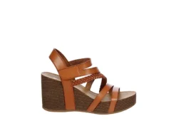 Xappeal Womens Maggy Wedge Sandal - Cognac -Heydude Shoes Store US 01 203298 01