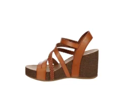 Xappeal Womens Maggy Wedge Sandal - Cognac -Heydude Shoes Store US 01 203298 03