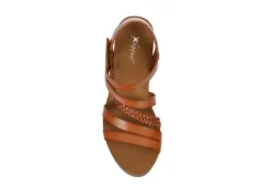 Xappeal Womens Maggy Wedge Sandal - Cognac -Heydude Shoes Store US 01 203298 05