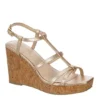Michael By Michael Shannon Womens Natalia Wedge Sandal - Gold -Heydude Shoes Store US 01 203300 00