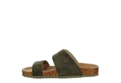 Bjorndal Womens Courtney Footbed Sandal - Olive -Heydude Shoes Store US 01 203304 03