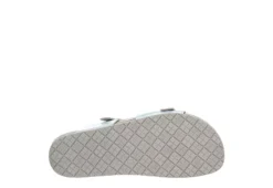 Bjorndal Womens Delaney Footbed Sandal - Silver -Heydude Shoes Store US 01 203311 06