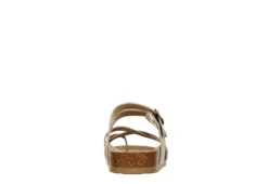 Bjorndal Womens Sami Footbed Sandal - Gold -Heydude Shoes Store US 01 203313 04