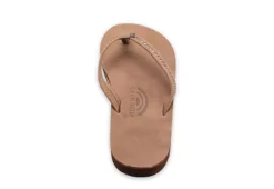 Rainbow Sandals Womens Crystal Collection Flip Flop Sandal - Brown -Heydude Shoes Store US 01 203323 04