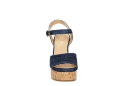 Michael By Michael Shannon Womens Maria Wedge Sandal - Denim 11 Michael By Michael Shannon Womens Maria Wedge Sandal - Denim -Heydude Shoes Store US 01 203328 02