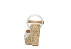 Michael By Michael Shannon Womens Luna Wedge Sandal - White -Heydude Shoes Store US 01 203329 04