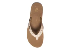 Reef Womens Beachbreak Flip Flop Sandal - Sand -Heydude Shoes Store US 01 203341 02
