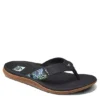 Reef Womens Santa Ana Flip Flop Sandal - Black 1 Reef Womens Santa Ana Flip Flop Sandal - Black -Heydude Shoes Store US 01 203343 00