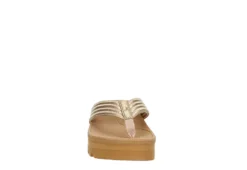 Reef Womens Horizon Shea Hi Slide Sandal - Champagne -Heydude Shoes Store US 01 203345 02