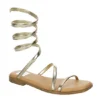 Dv By Dolce Vita Womens Maralin Flat Sandal - Gold 2 Dv By Dolce Vita Womens Maralin Flat Sandal - Gold -Heydude Shoes Store US 01 203350 00
