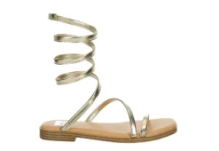 Dv By Dolce Vita Womens Maralin Flat Sandal - Gold -Heydude Shoes Store US 01 203350 01