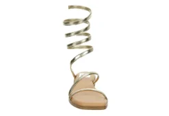 Dv By Dolce Vita Womens Maralin Flat Sandal - Gold -Heydude Shoes Store US 01 203350 02