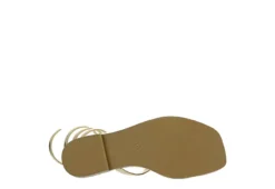 Dv By Dolce Vita Womens Maralin Flat Sandal - Gold -Heydude Shoes Store US 01 203350 06