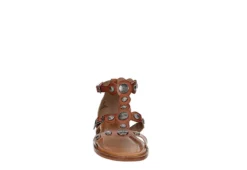 Michael By Michael Shannon Womens Kelsey Gladiator Sandal - Cognac -Heydude Shoes Store US 01 203359 02