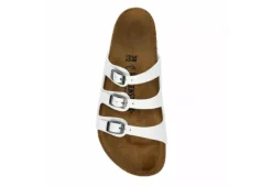 Birkenstock Womens Florida Soft Footbed Sandal - White -Heydude Shoes Store US 01 203373 05