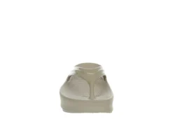 Oofos Womens Oomega Flip Flop Sandal - Khaki -Heydude Shoes Store US 01 203392 02