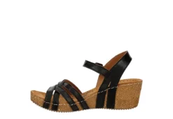 Bjorndal Womens Lily Wedge Sandal - Black -Heydude Shoes Store US 01 203399 03