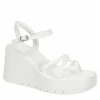 Madden Girl Womens Vaultt Wedge Sandal - White 1 Madden Girl Womens Vaultt Wedge Sandal - White -Heydude Shoes Store US 01 203410 00