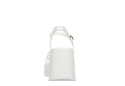 Madden Girl Womens Vaultt Wedge Sandal - White -Heydude Shoes Store US 01 203410 04