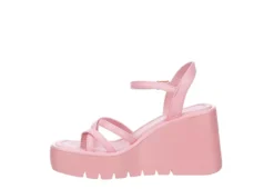 Madden Girl Womens Vaultt Wedge Sandal - Pink -Heydude Shoes Store US 01 203411 03