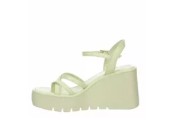 Madden Girl Womens Vaultt Wedge Sandal - Pale Green -Heydude Shoes Store US 01 203412 03