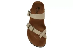 White Mountain Womens Gracie Footbed Sandal - Tan -Heydude Shoes Store US 01 203417 05