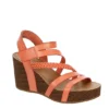 Xappeal Womens Maggy Wedge Sandal - Coral -Heydude Shoes Store US 01 203424 00