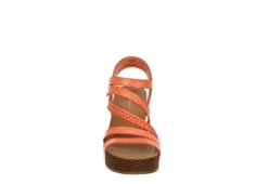 Xappeal Womens Maggy Wedge Sandal - Coral -Heydude Shoes Store US 01 203424 02