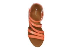 Xappeal Womens Maggy Wedge Sandal - Coral -Heydude Shoes Store US 01 203424 05