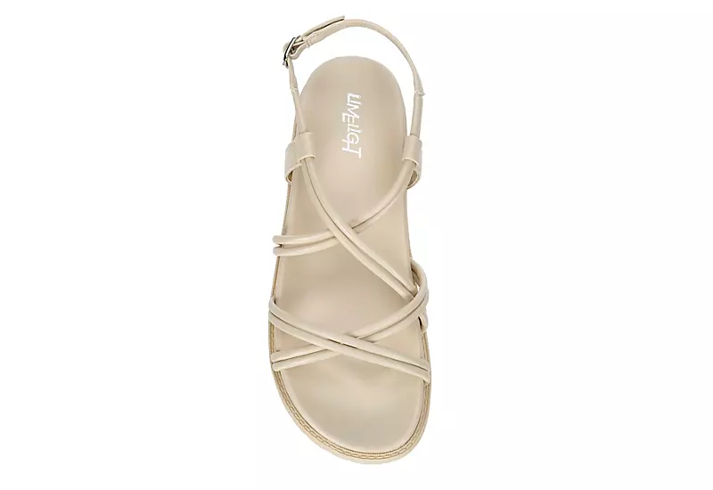 Limelight Womens Parker Sandal - Bone 8 Limelight Womens Parker Sandal - Bone - Image 6