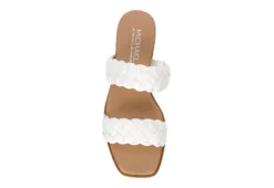 Michael By Michael Shannon Womens Patrice Wedge Sandal - White 14 Michael By Michael Shannon Womens Patrice Wedge Sandal - White -Heydude Shoes Store US 01 203429 05