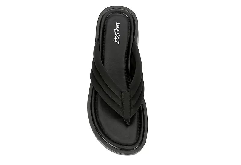 Limelight Womens Nina Flip Flop Sandal - Black 8 Limelight Womens Nina Flip Flop Sandal - Black - Image 6