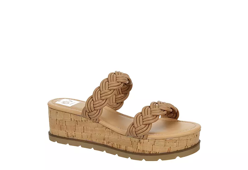 Dv By Dolce Vita Womens Bondi Wedge Sandal - Tan 3 Dv By Dolce Vita Womens Bondi Wedge Sandal - Tan